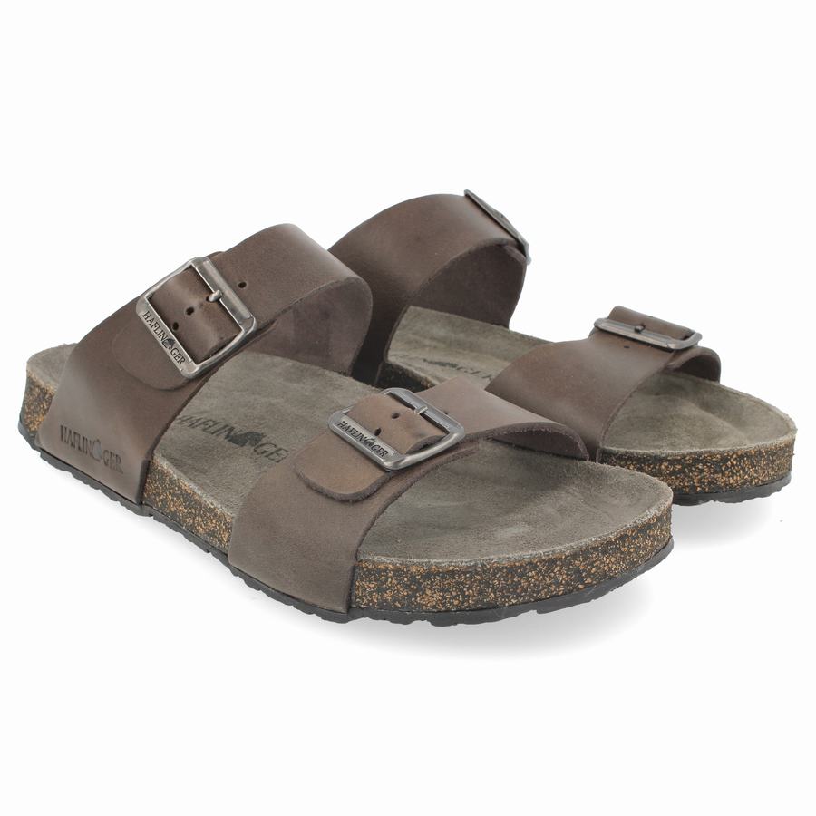 Haflinger Andrea Unlined Sandaler Herr Bruna | SOZ6555VH